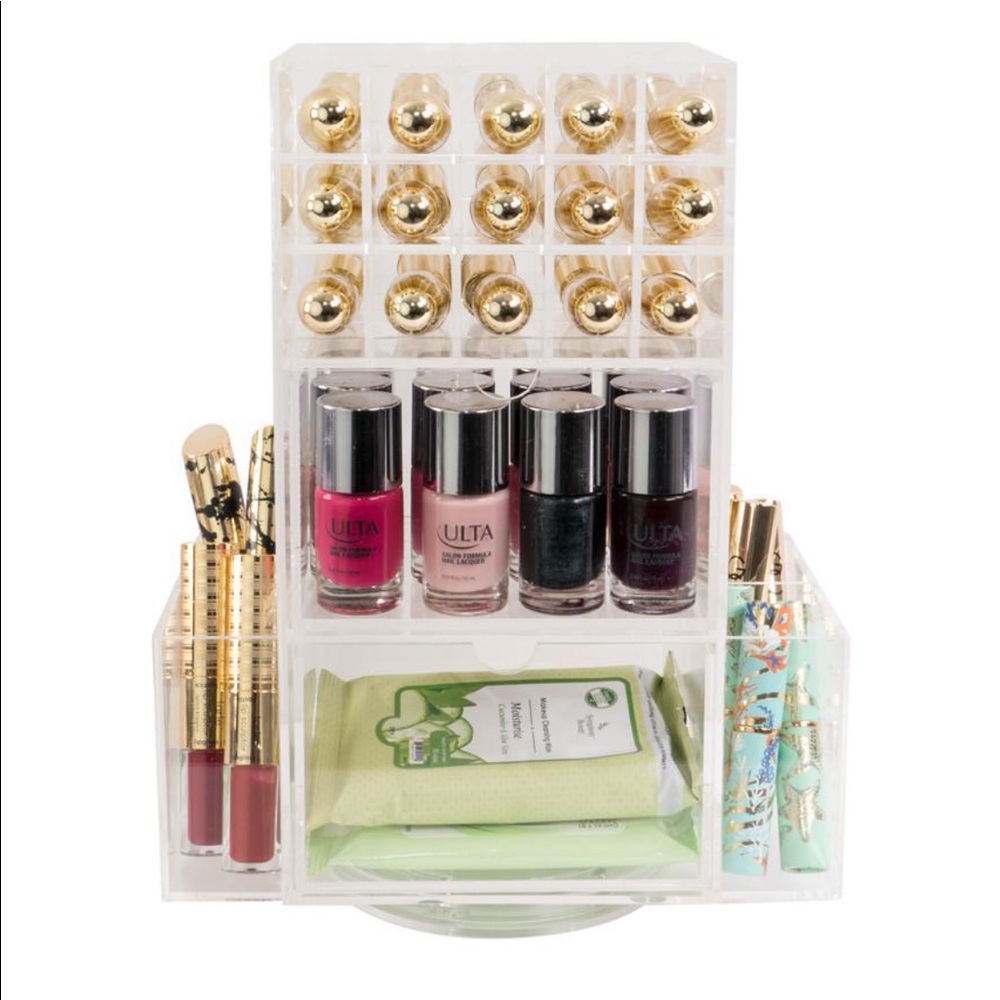 IMPRESSIONS VANITY LIPSTICK SPINNER WITH DRAWERS